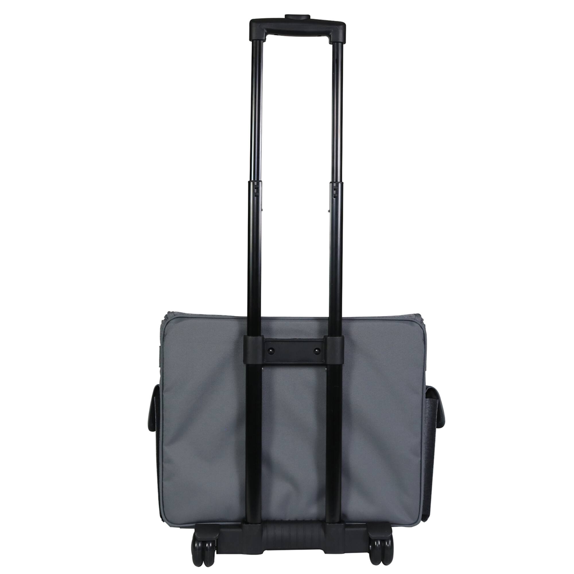 Everything Mary Heather Gray Sewing Machine Rolling Case